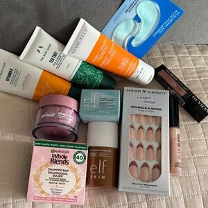 Skincare and Haircare Product Bundle